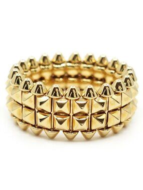 Cartier 18k Pink Gold Crush de Ring Double